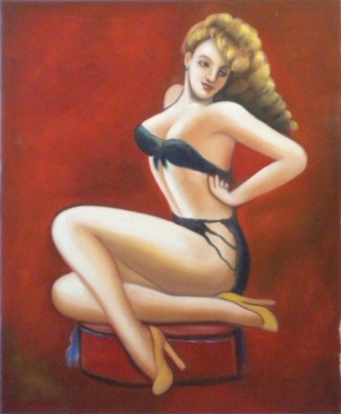 store falso d'autore Girl V di Peter Driben